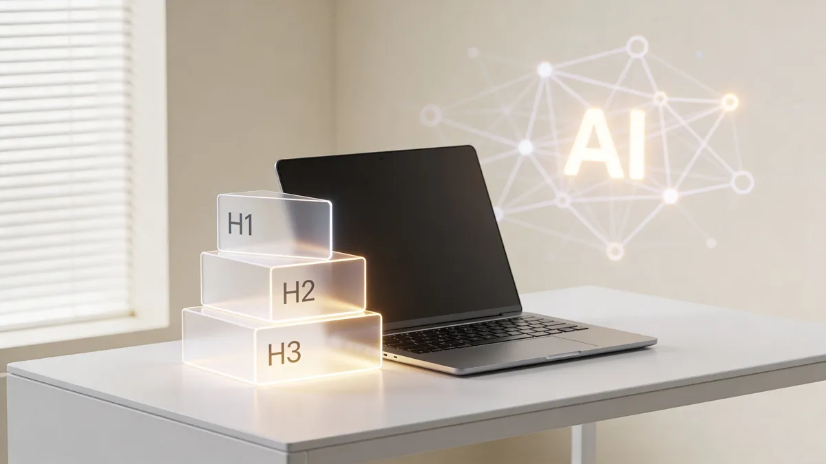 Guía de H1 H2 H3: SEO y Visibilidad en IA